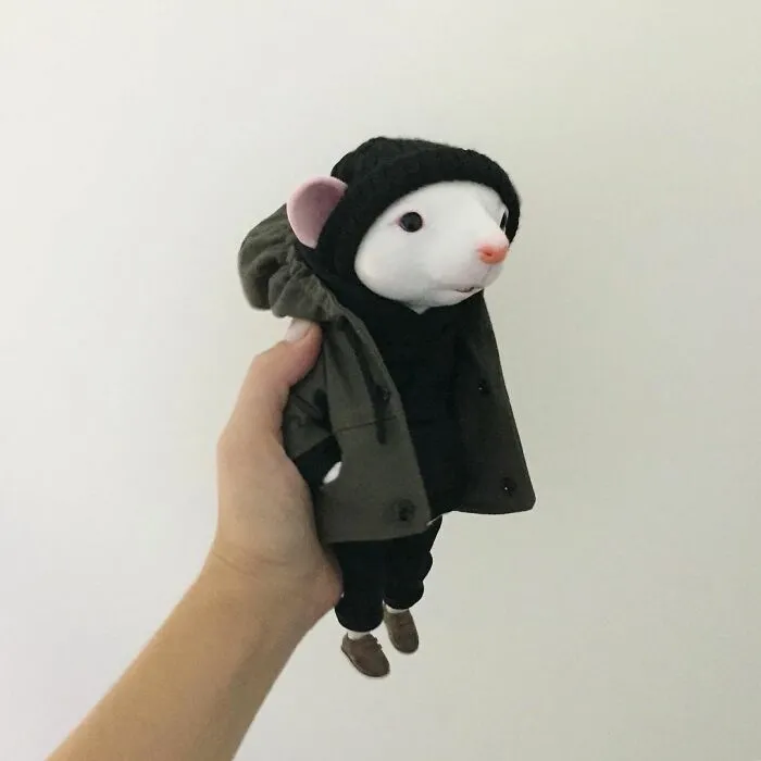 80 Fashionable Animal Clay Dolls By Valentina Gekova