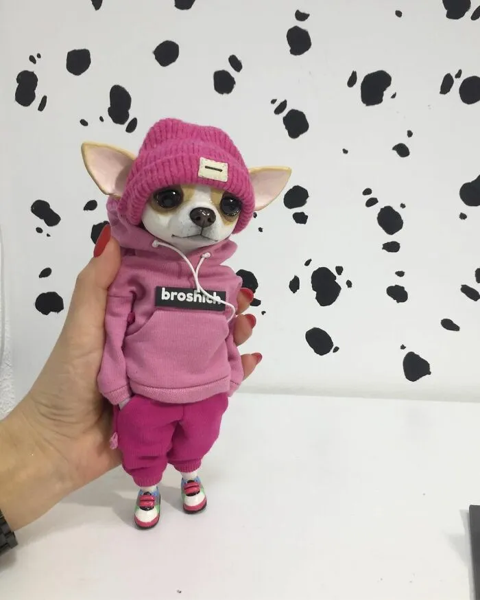 80 Fashionable Animal Clay Dolls By Valentina Gekova
