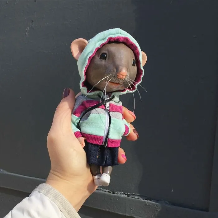 80 Fashionable Animal Clay Dolls By Valentina Gekova