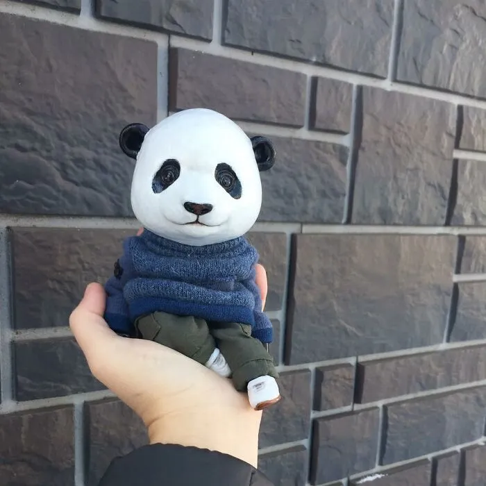 80 Fashionable Animal Clay Dolls By Valentina Gekova