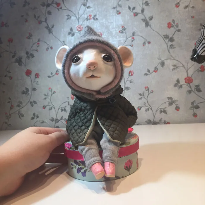 80 Fashionable Animal Clay Dolls By Valentina Gekova