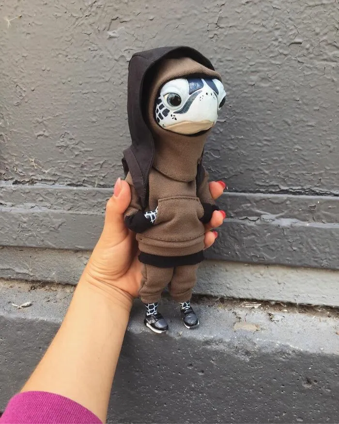 80 Fashionable Animal Clay Dolls By Valentina Gekova