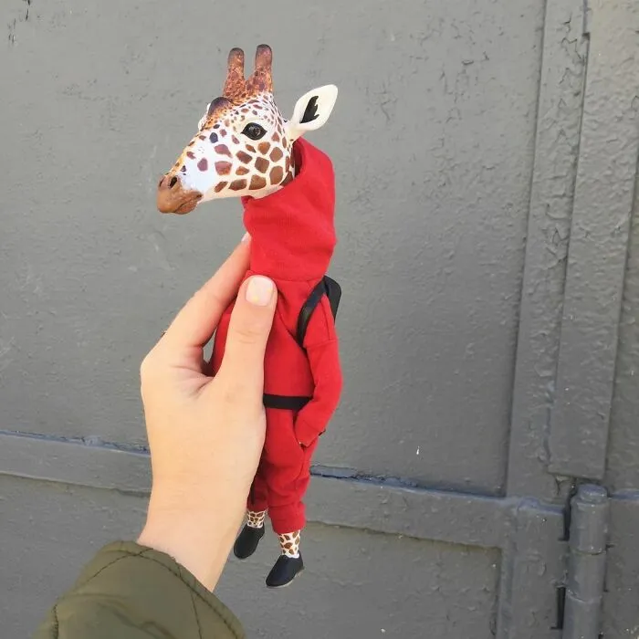 80 Fashionable Animal Clay Dolls By Valentina Gekova