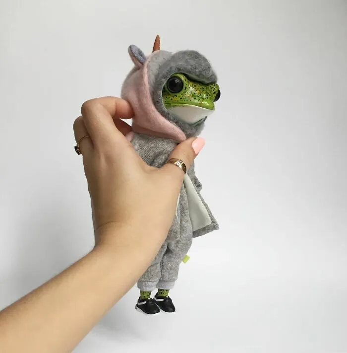 80 Fashionable Animal Clay Dolls By Valentina Gekova