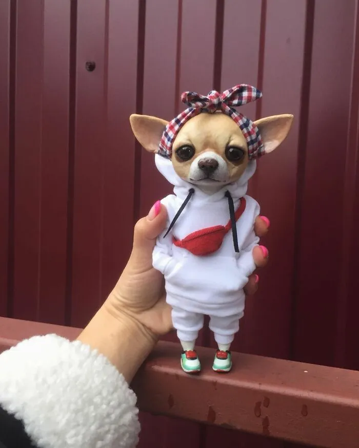 80 Fashionable Animal Clay Dolls By Valentina Gekova