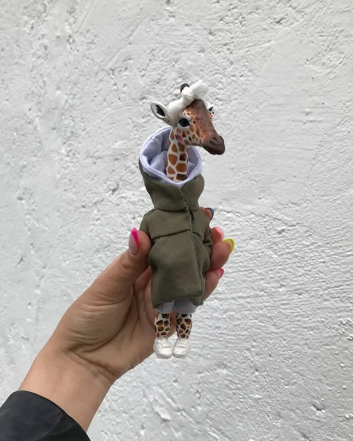 80 Fashionable Animal Clay Dolls By Valentina Gekova