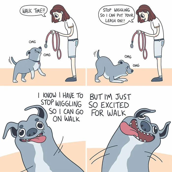 40 Relatable And Funny Comics This Artist Creates About Her Life, Mental Issues And Other Situations