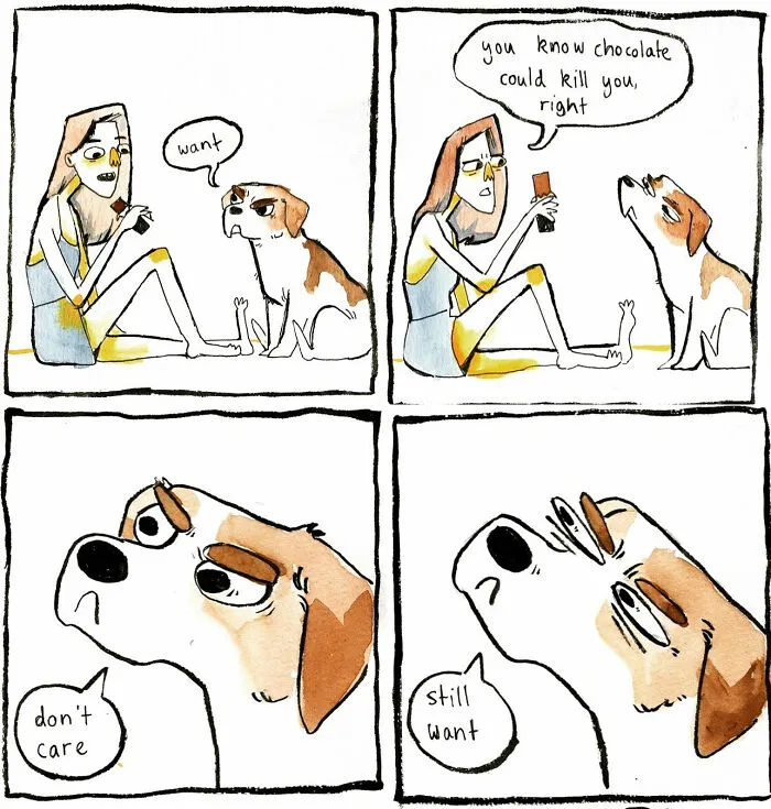40 Relatable And Funny Comics This Artist Creates About Her Life, Mental Issues And Other Situations