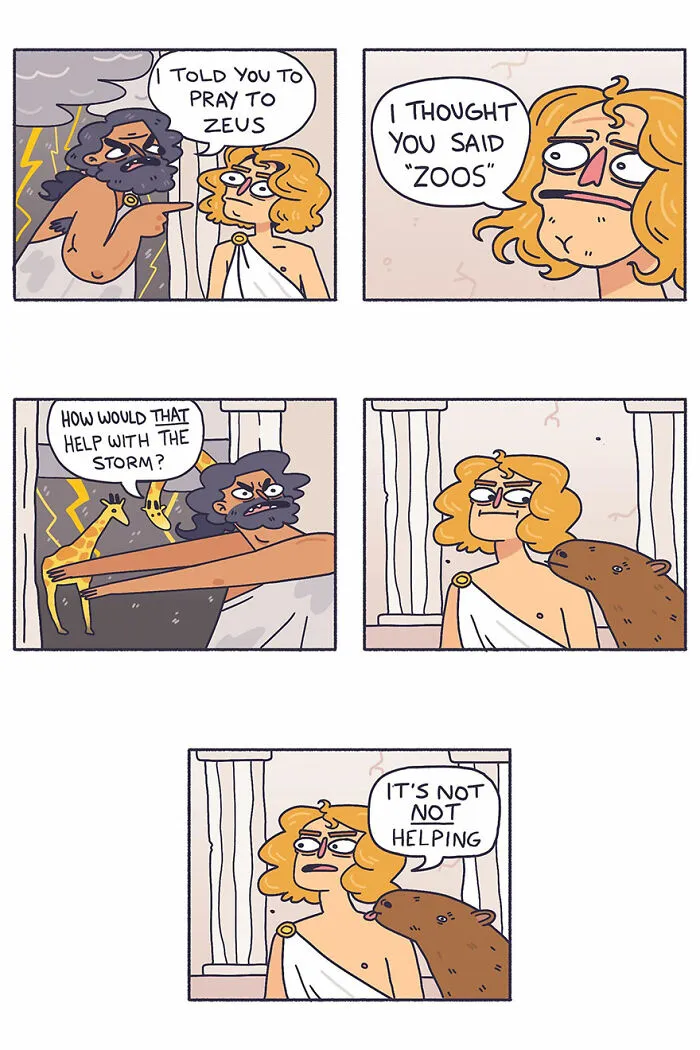 40 Relatable And Funny Comics This Artist Creates About Her Life, Mental Issues And Other Situations
