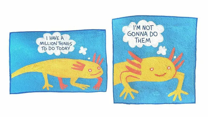40 Relatable And Funny Comics This Artist Creates About Her Life, Mental Issues And Other Situations