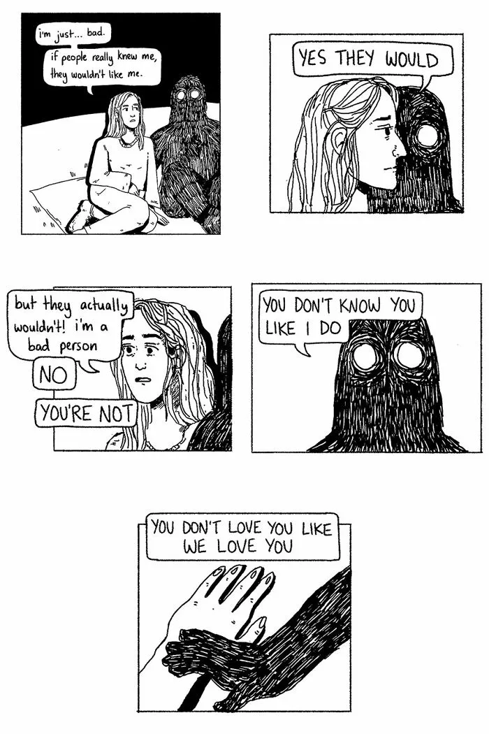 40 Relatable And Funny Comics This Artist Creates About Her Life, Mental Issues And Other Situations
