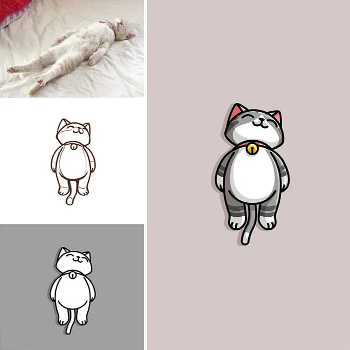 Artist Creates Adorable And Sweet Illustrations Inspired By Random Things (40 New Pics)
