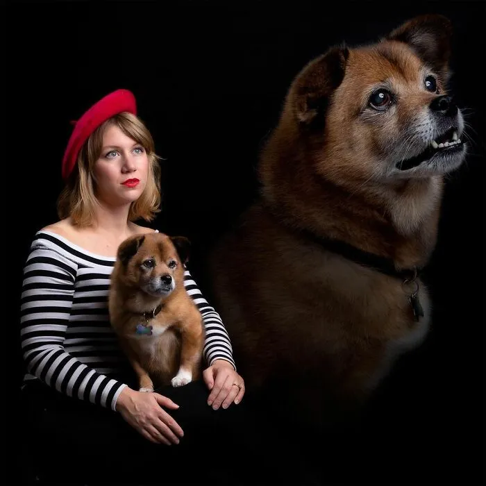 This Photographer Captures Pets And Their Owners In A Unique And Fun Way (100 Pics)