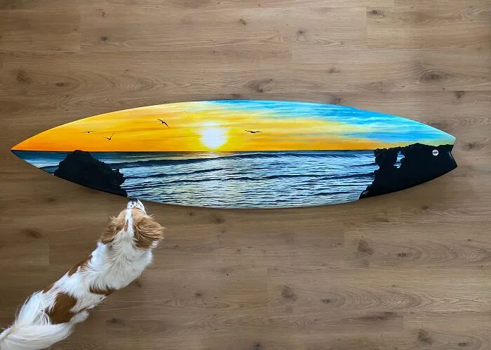 I Create Pieces Of Art On Old Surfboards That Were Destined For The Landfill (25 Pics)
