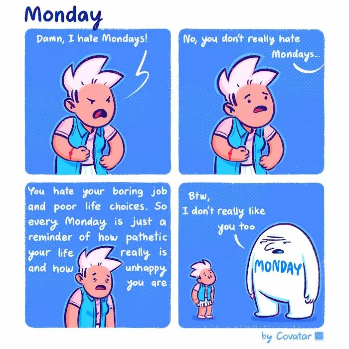 I Created These Silly Comics With Unexpected Endings (30 Pics)