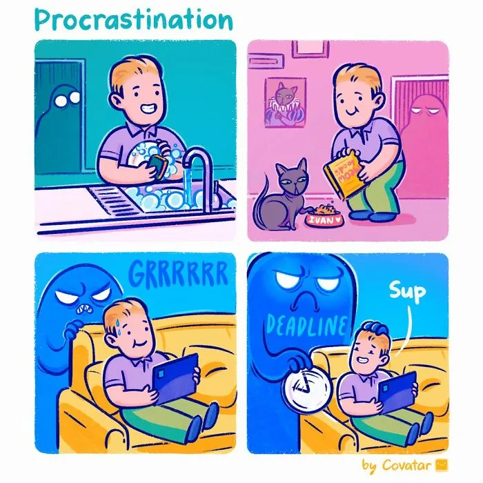 I Created These Silly Comics With Unexpected Endings (30 Pics)