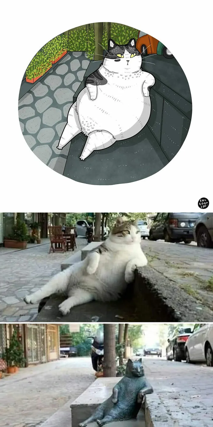 Viral Cat Memes Are Transformed Into Purr-Fect Cat Illustrations (New Pics)
