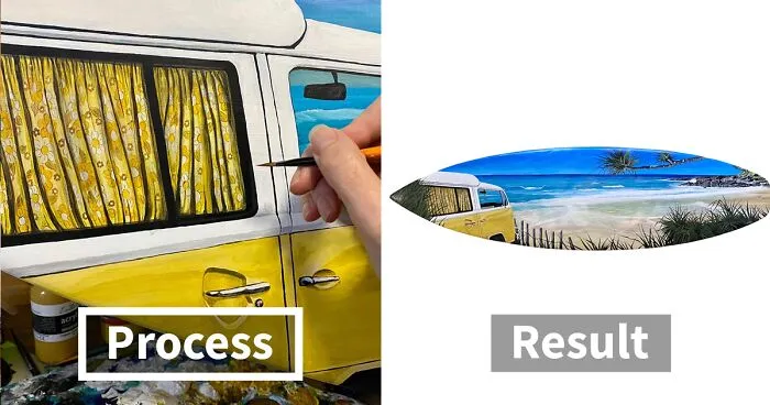 I Create Pieces Of Art On Old Surfboards That Were Destined For The Landfill (25 Pics)