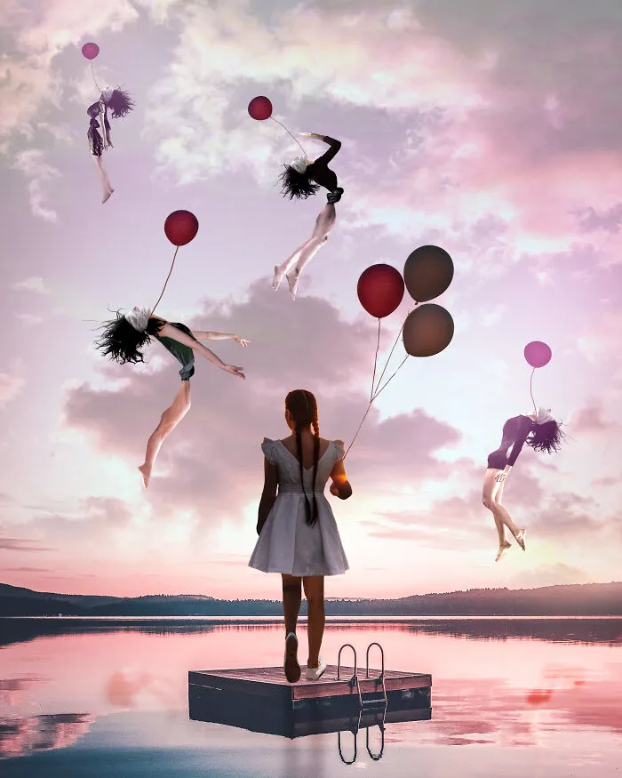 I Created 40 Surreal Art Pieces Trying To Better My Life