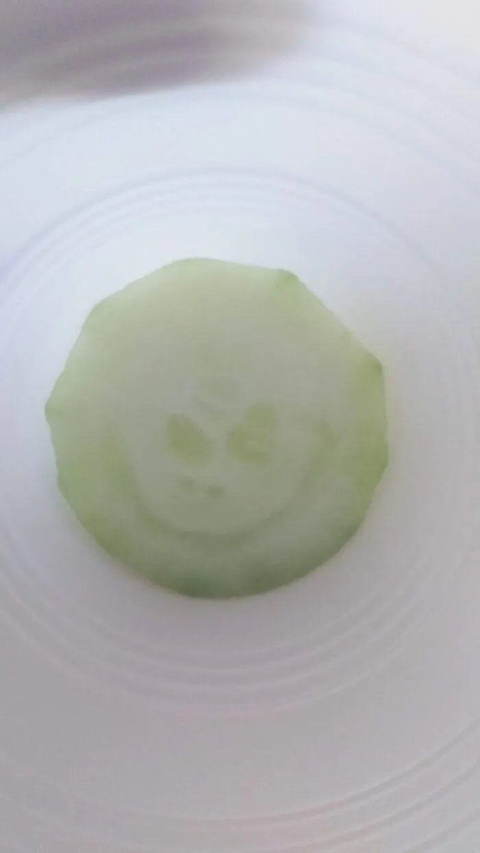 Un pepino de Jack Skellington, el pepino más malvado que existe