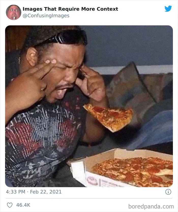 30 Funny And Confusing Pics Posted By The "Images That Require More Context" Twitter Page