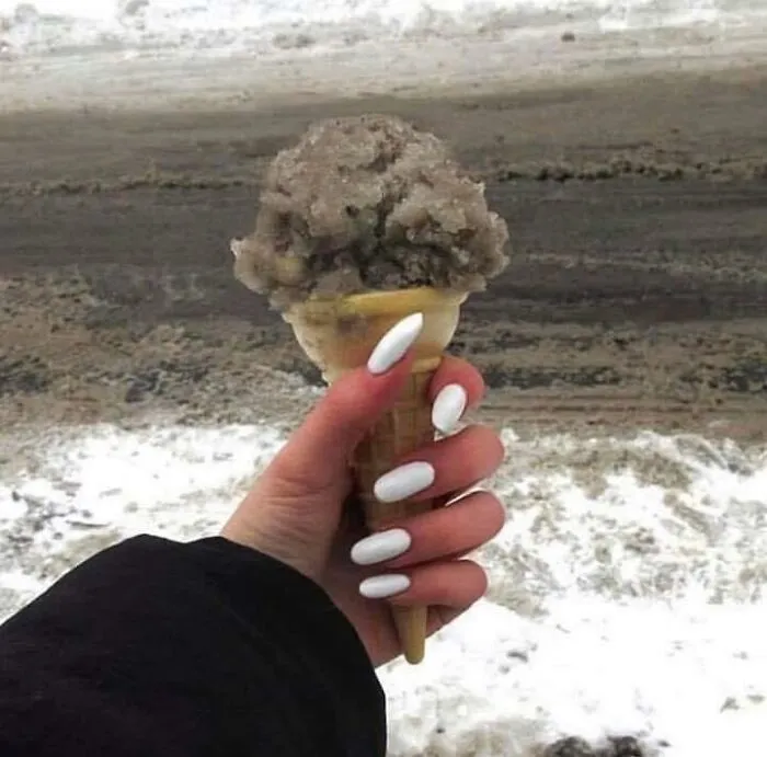 A Nice Ice Cream To End My Day