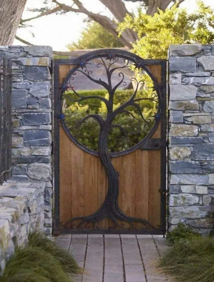 Puerta con un diseño espectacular