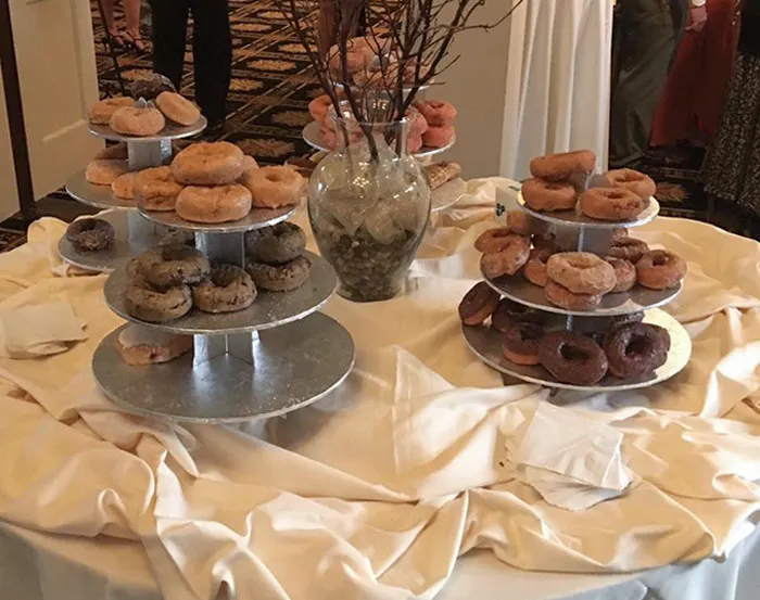 I'm At A Wedding. Both Bride And Groom Are Police Officers. This Is What They Are Serving