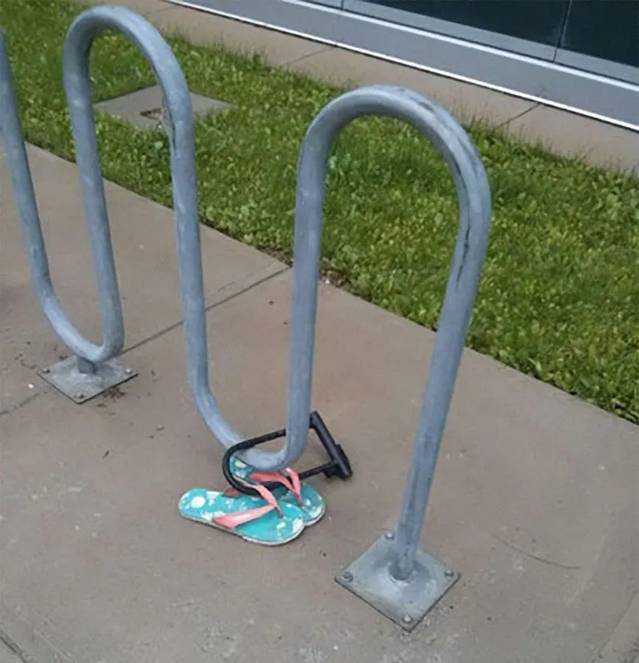 Hay que asegurar las chanclas