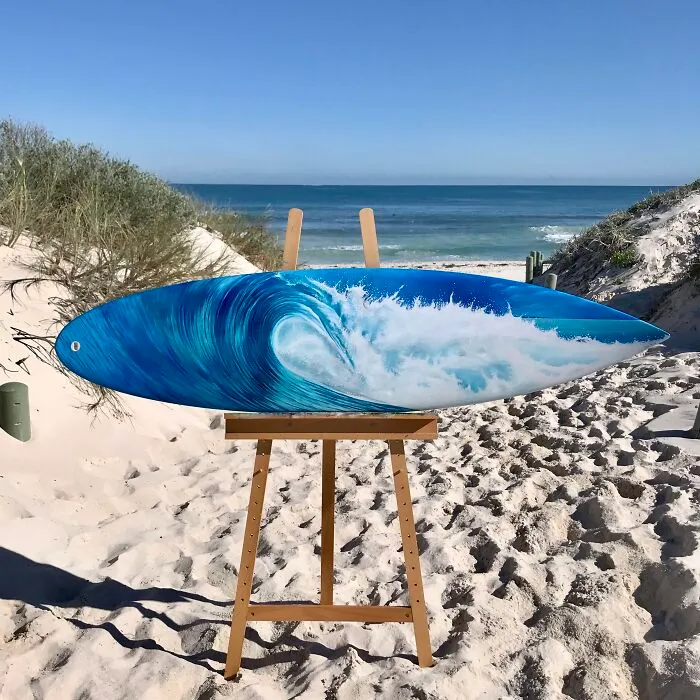I Create Pieces Of Art On Old Surfboards That Were Destined For The Landfill (25 Pics)