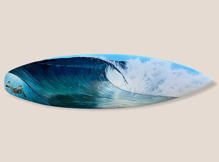 I Create Pieces Of Art On Old Surfboards That Were Destined For The Landfill (25 Pics)