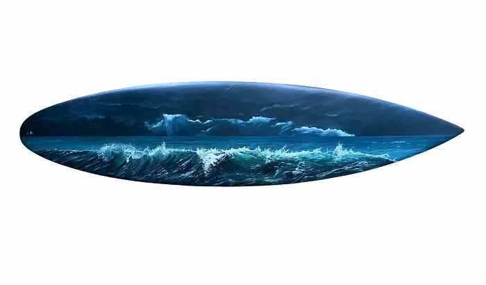 I Create Pieces Of Art On Old Surfboards That Were Destined For The Landfill (25 Pics)