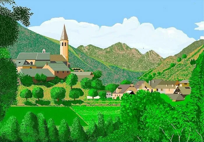 Esta abuela española de 91 años usa Microsoft Paint de una forma que sorprendería incluso a sus desarrolladores (nuevas imágenes)