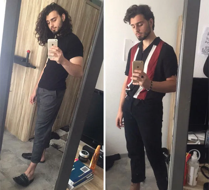Antes y después, ¡gracias por el consejo, chicos!