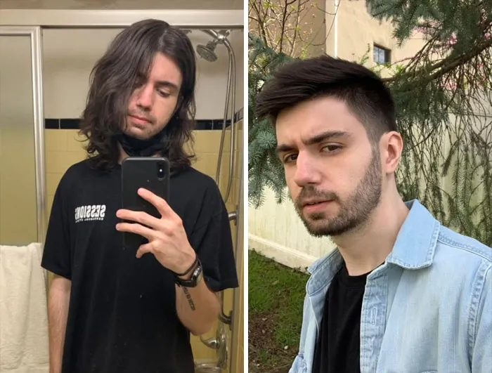 Me he cortado un año y medio de pelo. ¿Cómo lo hice?