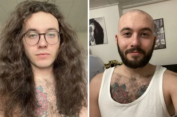 He estado dejando crecer mi cabello durante 3 años después de que escuché por primera vez que se puede dar a una caridad que hace pelucas para los niños con cáncer. Hoy era el día de cortarlo todo, enviarlo y empezar de nuevo. Espero poder hacer felices a tantos niños como sea posible con una nueva entrega de pelo