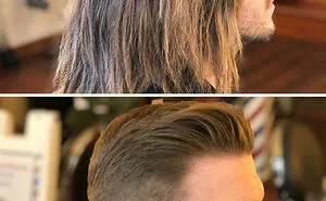 30 Men Who Had Their Long Hair Chopped Off In A Dramatic Transformation