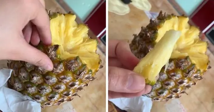 32+ Million People Can’t Stop Watching This Video Of How To ‘Correctly’ Eat Pineapples
