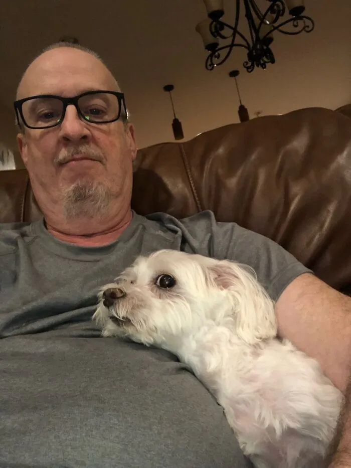 My Man Gizmo And I Have Epilepsy. He Guards Me When I Have Seizures, And I Do The Same For Him