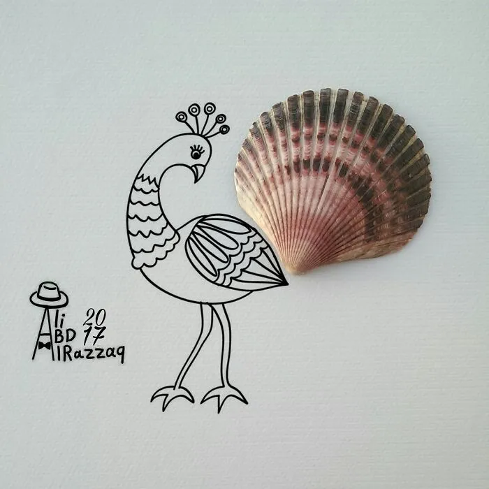 My 40 Interactive Illustrations That Incorporate Everyday Items