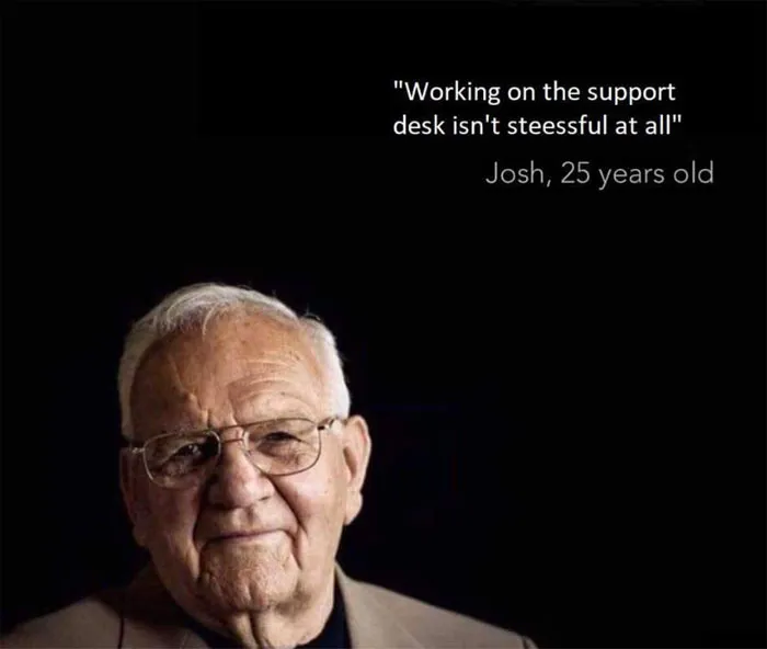 Working In It Isn't Stressful