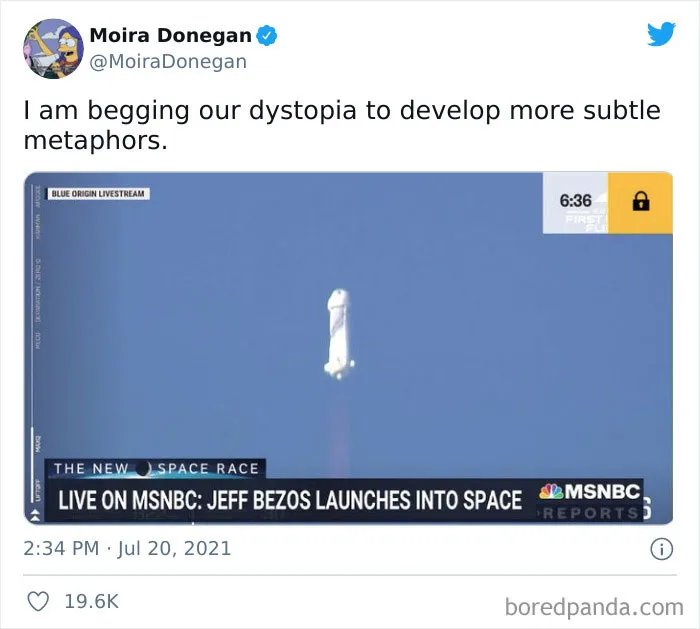 Bezos' Space Launch Turned Into A Massive Joke Online, Here Are 40 Of The Best Jokes And Memes