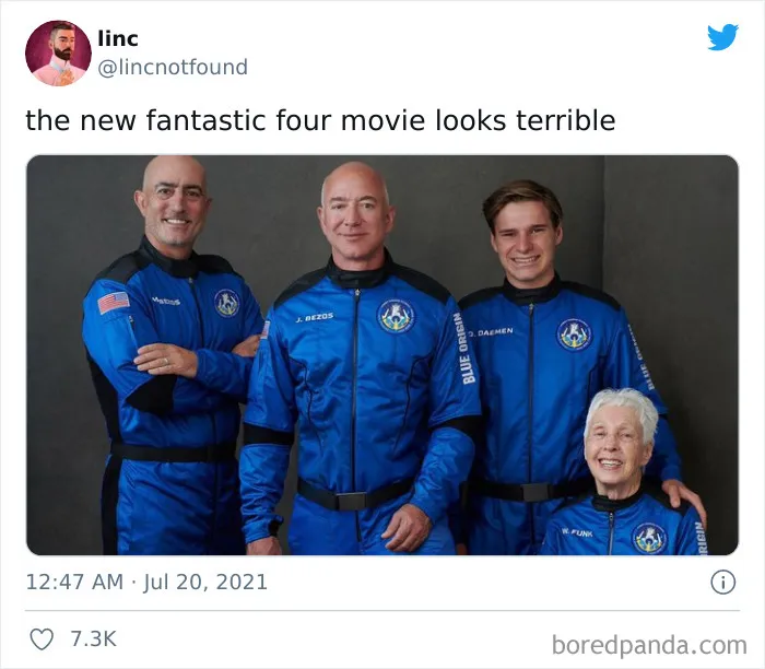 Bezos' Space Launch Turned Into A Massive Joke Online, Here Are 40 Of The Best Jokes And Memes