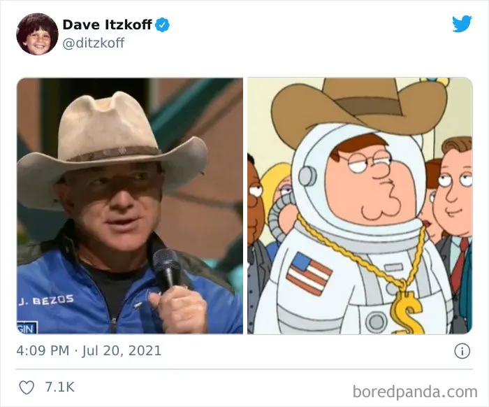 Bezos' Space Launch Turned Into A Massive Joke Online, Here Are 40 Of The Best Jokes And Memes
