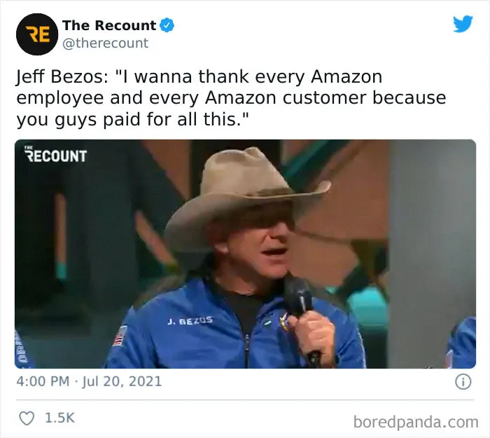 Bezos' Space Launch Turned Into A Massive Joke Online, Here Are 40 Of The Best Jokes And Memes