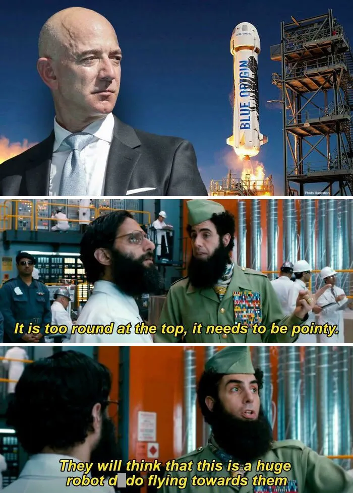 Bezos' Space Launch Turned Into A Massive Joke Online, Here Are 40 Of The Best Jokes And Memes