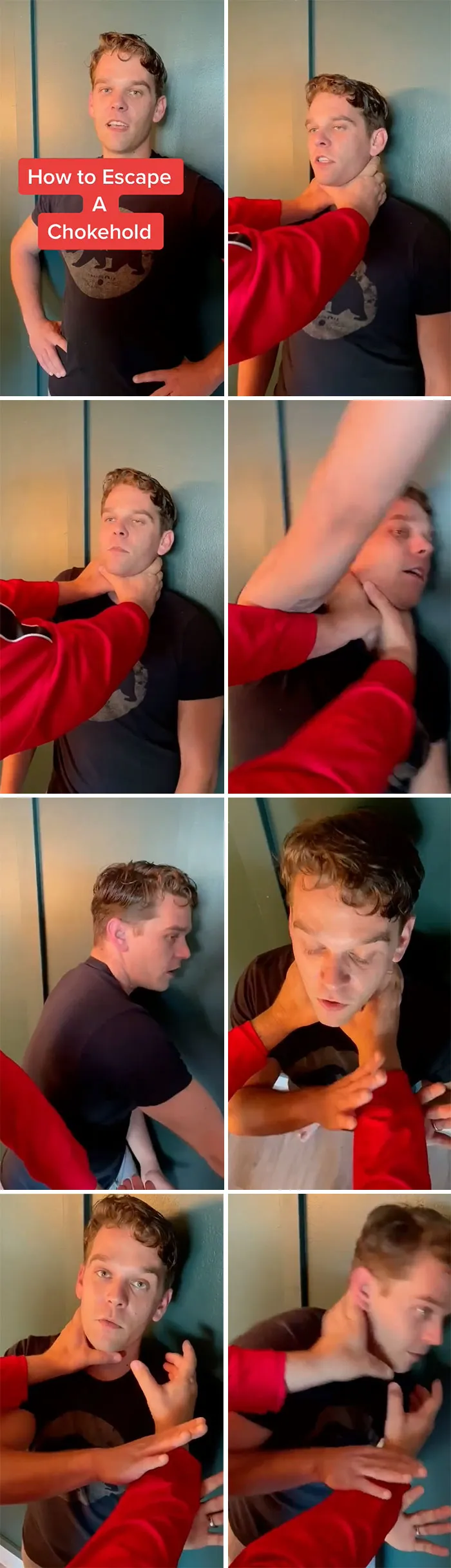 How To Escape A Chokehold