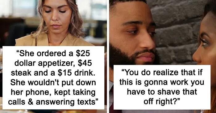 People Who've Walked Out Of First Dates Share The Moment They Realized They Should Leave (40 Stories)