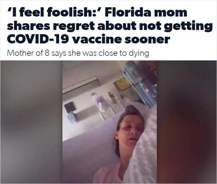 29 Times Anti-Vaxxers Made Headlines For Regretting Not Getting The Vaccine While They Still Could