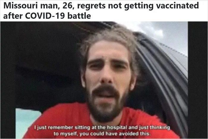 29 Times Anti-Vaxxers Made Headlines For Regretting Not Getting The Vaccine While They Still Could
